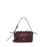 Borsa bauletto mini effetto suede con strass 106967 A3O8W34Y PINKO 