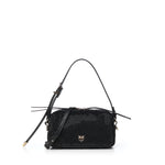 Borsa bauletto mini effetto suede con strass 106967 A3O8Z99Y PINKO 
