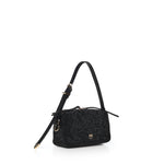 Borsa bauletto mini effetto suede con strass 106967 A3O8Z99Y PINKO 
