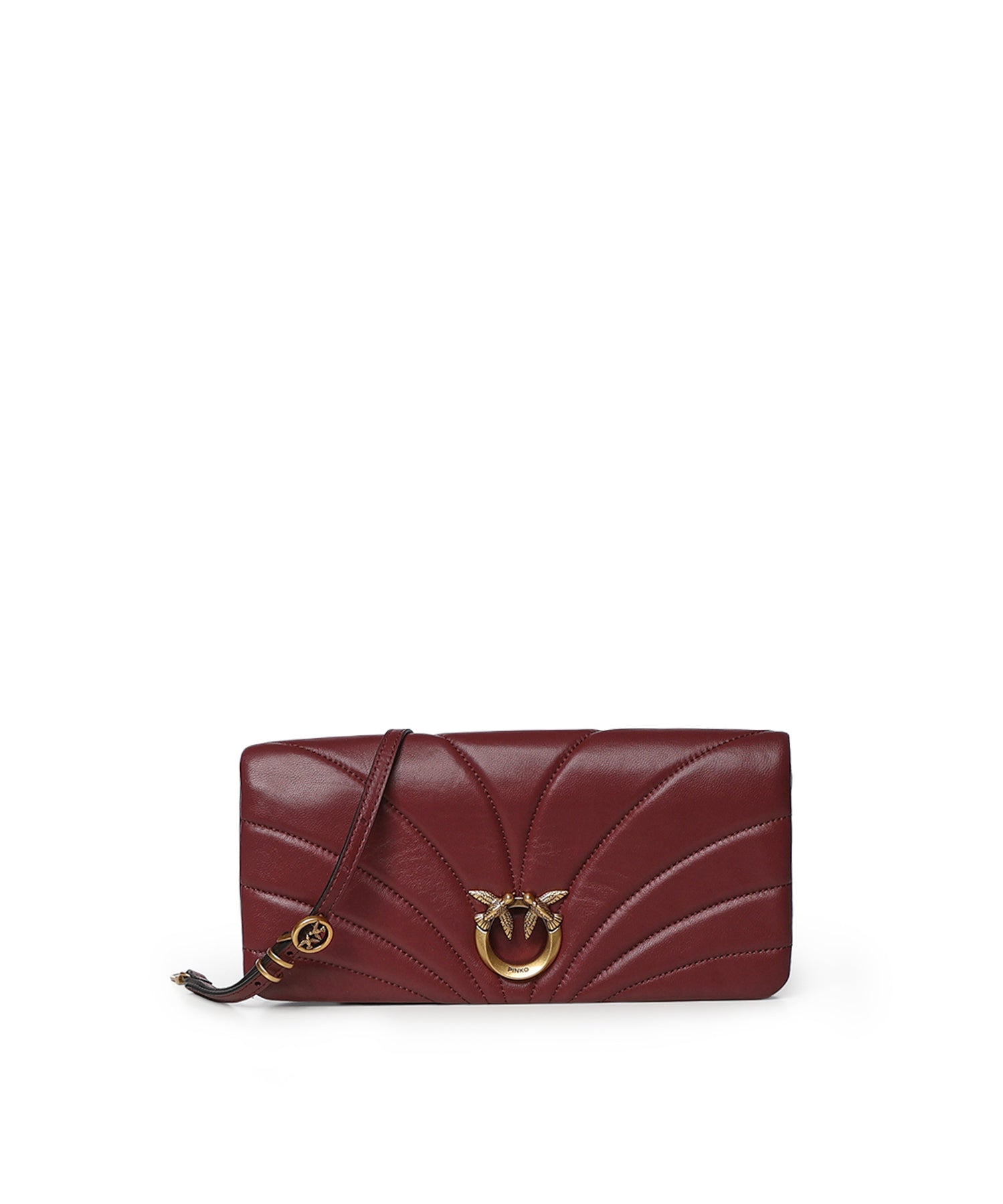 Borsa a tracolla con logo 107035 A0F2WW5Q PINKO 