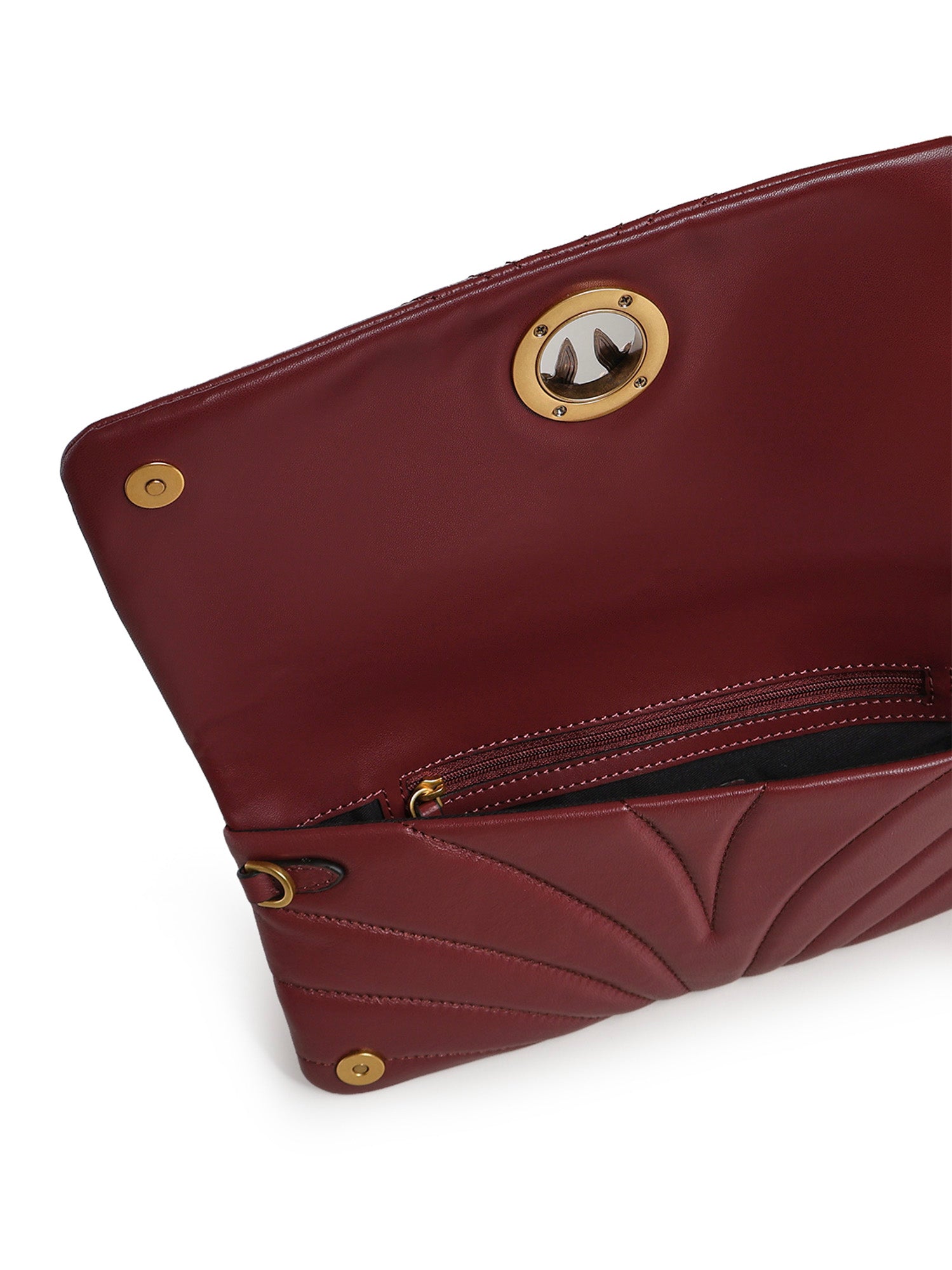Borsa a tracolla con logo 107035 A0F2WW5Q PINKO 