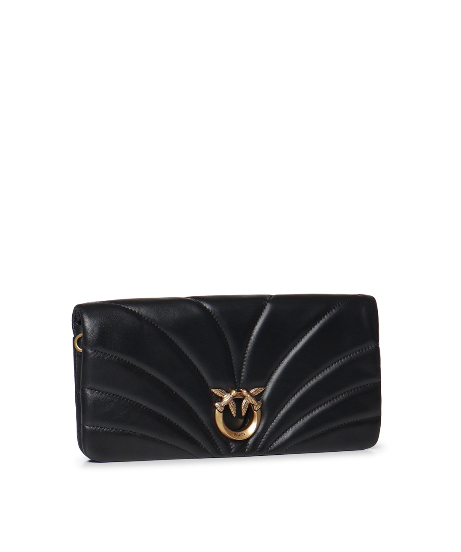 Pochette a tracolla media Love Bag Click Horizontal in nappa trapuntata 107035 A0F2Z99Q PINKO 
