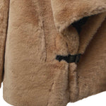Cappa effetto pelliccia 107043 A3E7C73 PINKO 
