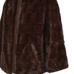 Giacca blouson effetto pelliccia con cappuccio 107054 A3C5M11 PINKO 