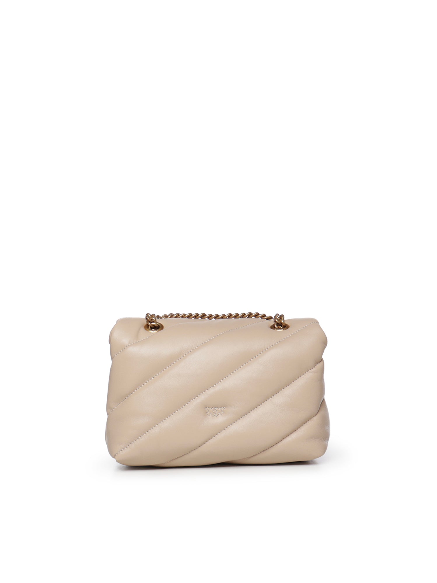 Borsa a tracolla Mini Love Bag Puff in nappa trapuntata 107058 A0F2C50Q PINKO 