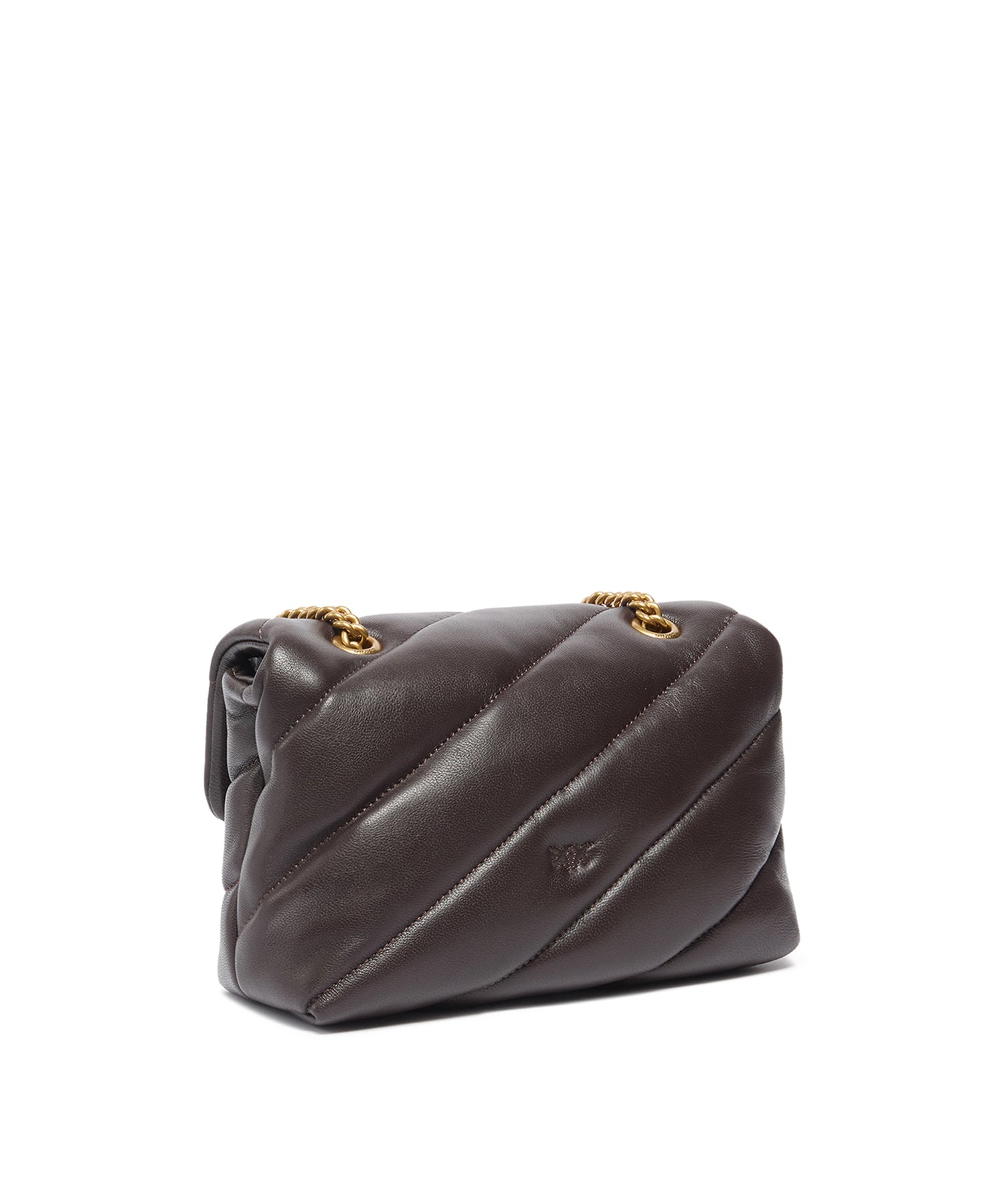 Borsa a tracolla Mini Love Bag Puff in nappa trapuntata 107058 A0F2M12Q PINKO 