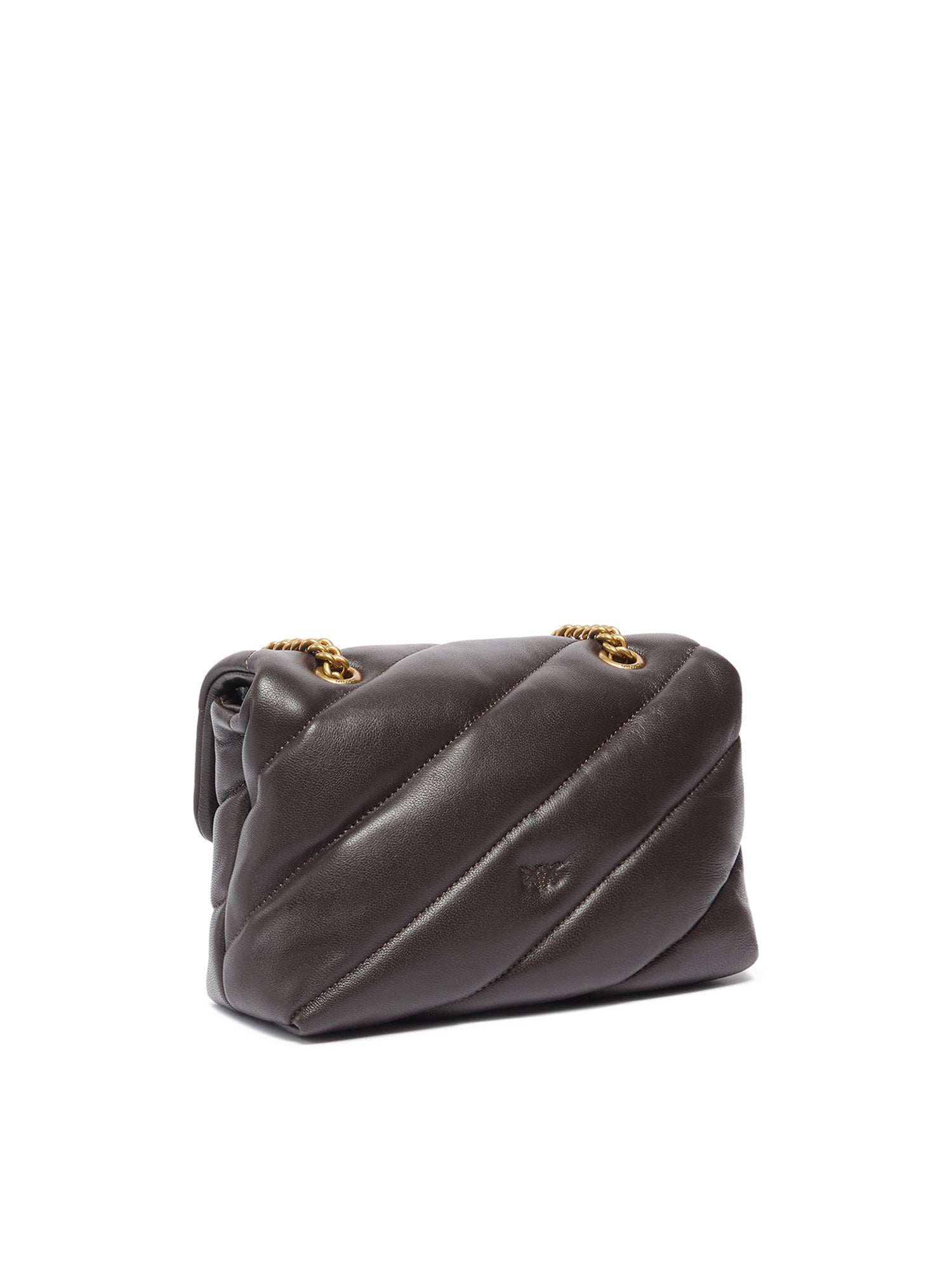 Borsa a tracolla Mini Love Bag Puff in nappa trapuntata 107058 A0F2M12Q PINKO 