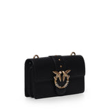 Borsa a tracolla Mini Love Bag One in pelle con fibbia gioiello 107071 A0F1Z99Q PINKO 