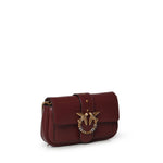 Borsa a spalla Love Bag Pocket in pelle con fibbia gioiello 107072 A0F1WW5Q PINKO 