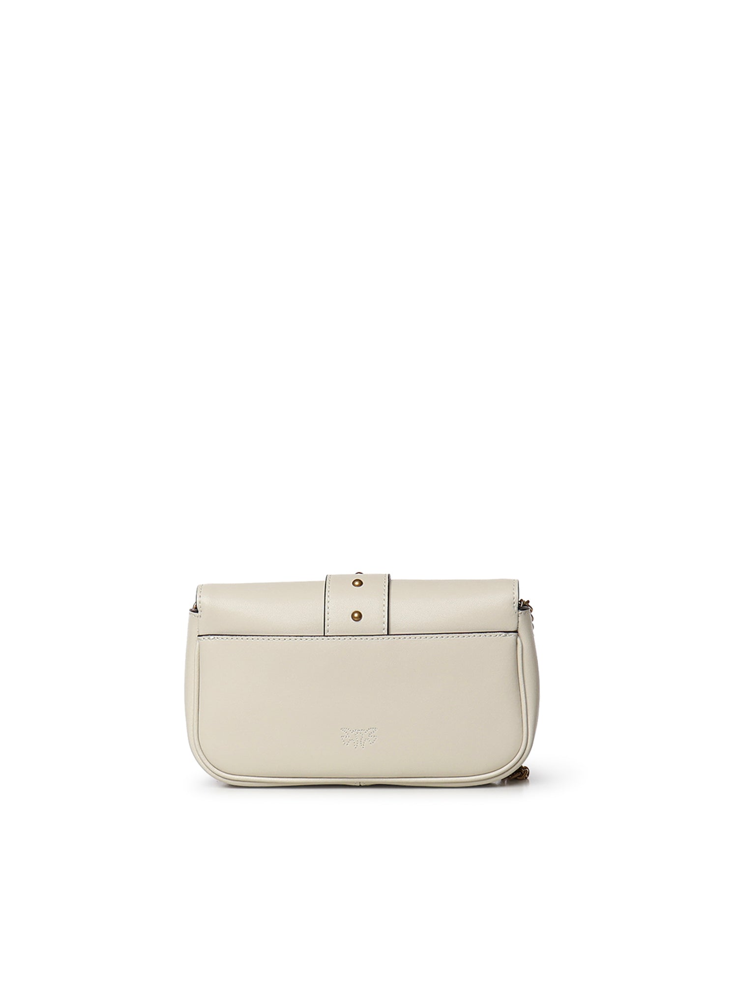 Borsa a spalla Love Bag Pocket in pelle con fibbia gioiello 107072 A0F1Z14Q PINKO 