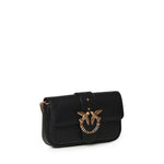 Borsa a spalla Love Bag Pocket in pelle con fibbia gioiello 107072 A0F1Z99Q PINKO 