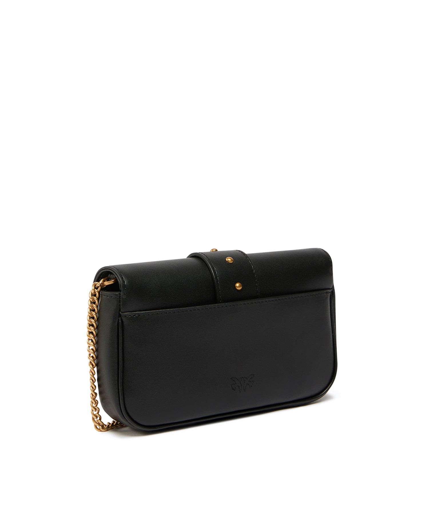 Borsa a spalla Love Bag Pocket in pelle con fibbia gioiello 107072 A0F1Z99Q PINKO 