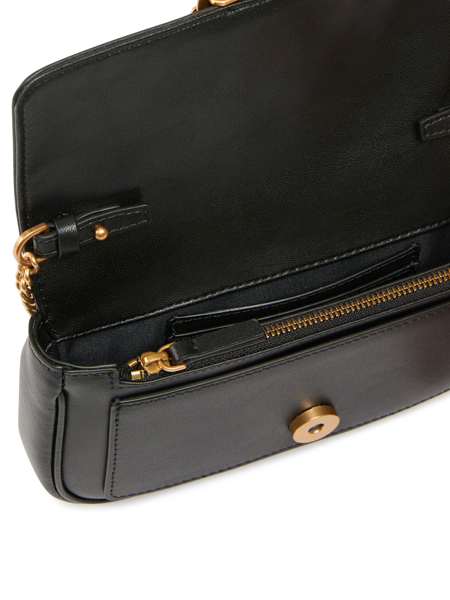 Borsa a spalla Love Bag Pocket in pelle con fibbia gioiello 107072 A0F1Z99Q PINKO 