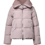 Caban svasato in tela tecnica idrorepellente 107161 A39JO06 PINKO 