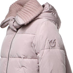 Caban svasato in tela tecnica idrorepellente 107161 A39JO06 PINKO 