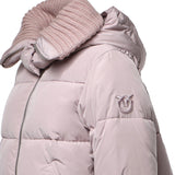 Caban svasato in tela tecnica idrorepellente 107161 A39JO06 PINKO 