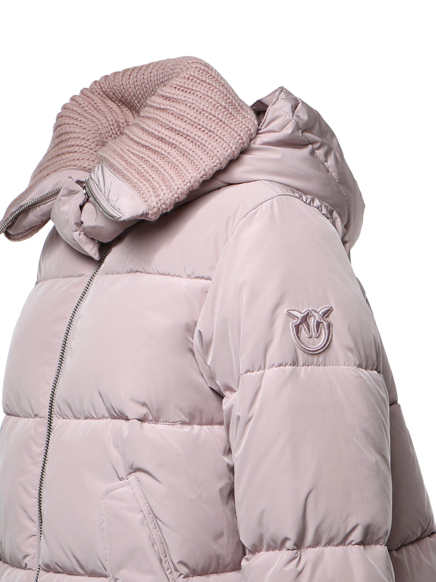 Caban svasato in tela tecnica idrorepellente 107161 A39JO06 PINKO 