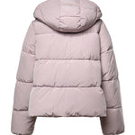 Caban svasato in tela tecnica idrorepellente 107161 A39JO06 PINKO 