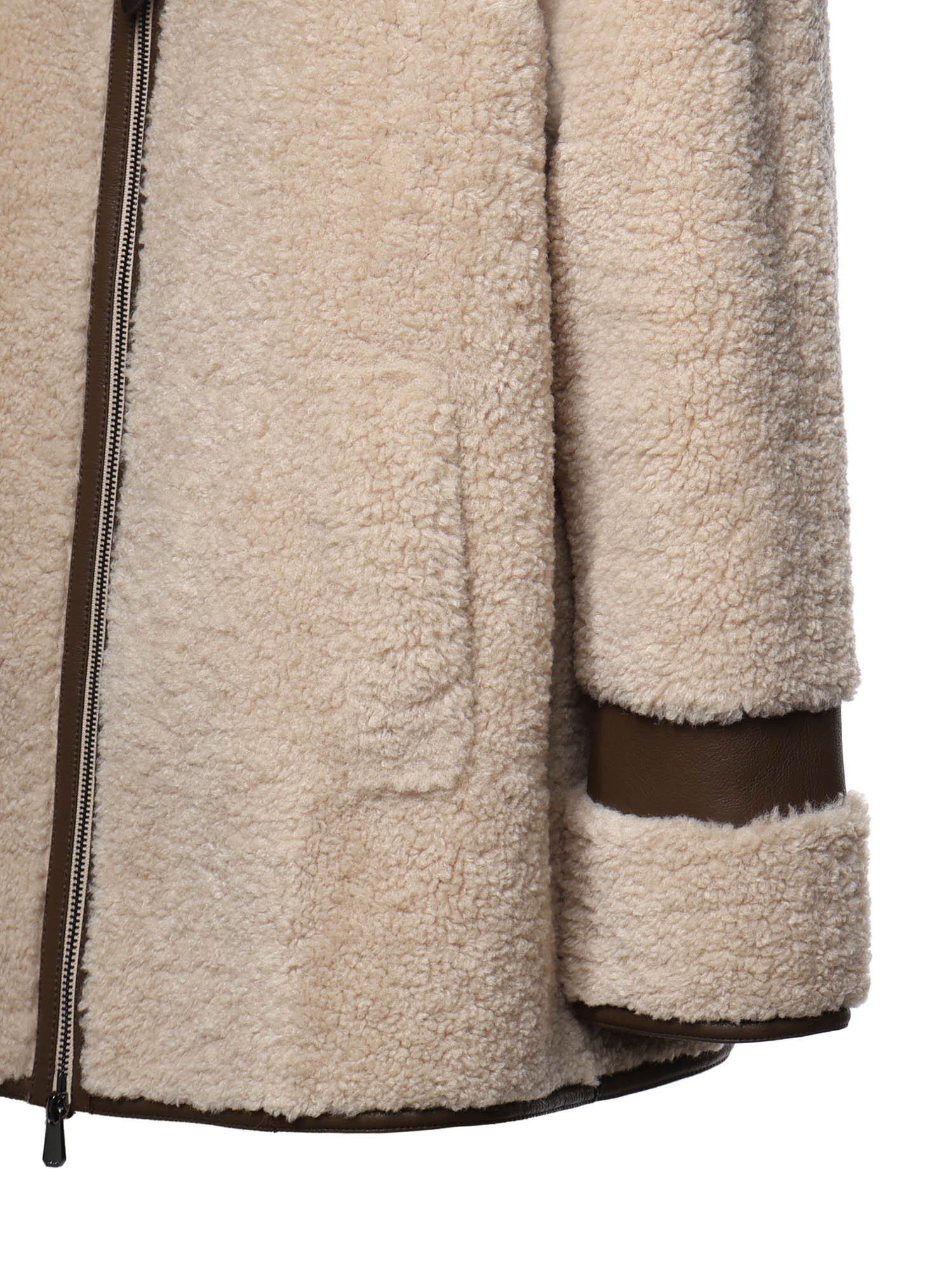 Caban in teddy 107165 A3FJZL3 PINKO 