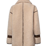 Caban in teddy 107165 A3FJZL3 PINKO 