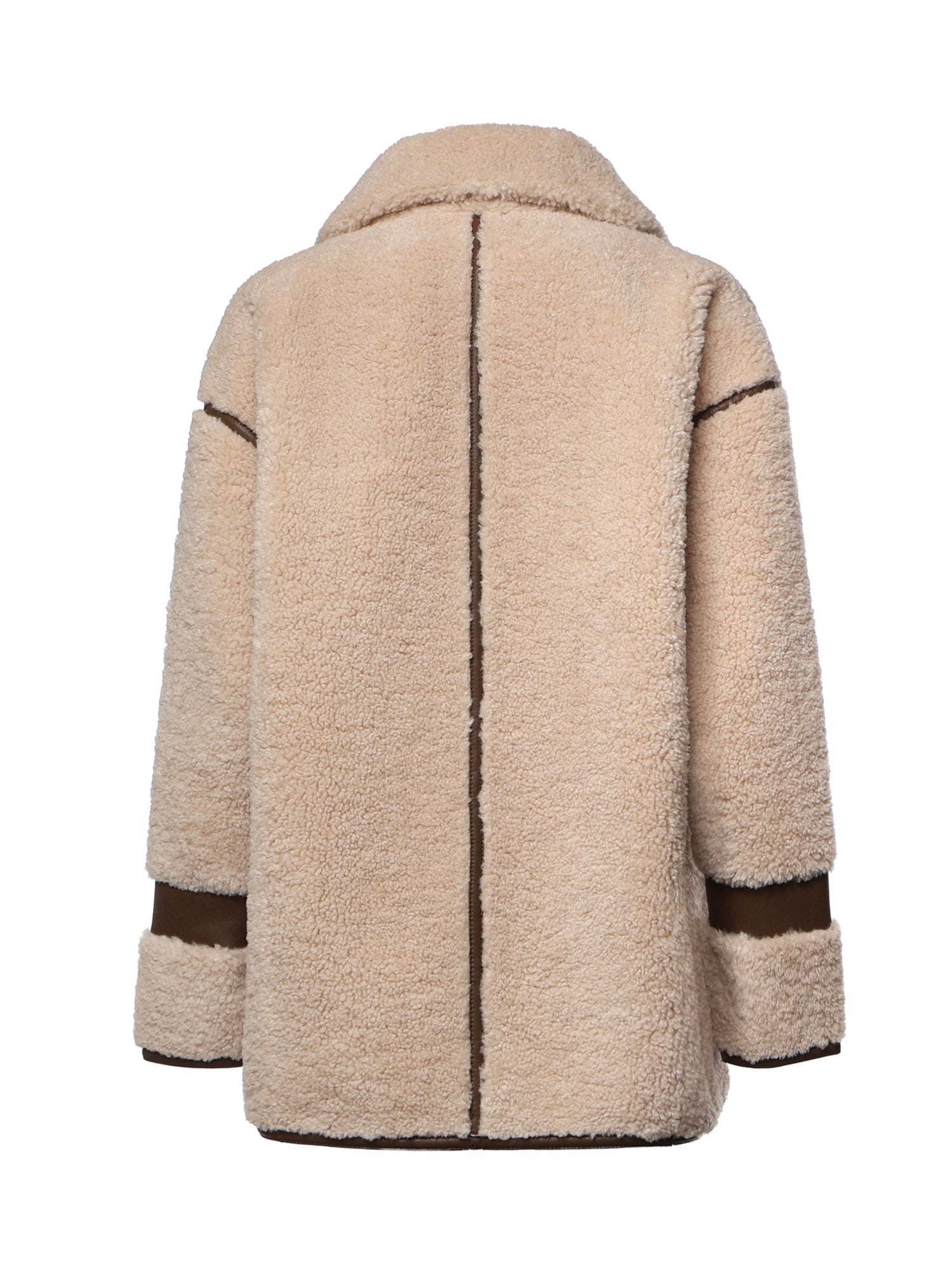 Caban in teddy 107165 A3FJZL3 PINKO 