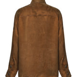 Camicia in twill di cupro e viscosa 107169 A3F8M10 PINKO 