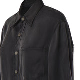 Camicia in twill di cupro e viscosa 107169 A3F8Z98 PINKO 
