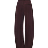Pantaloni con cintura in misto viscosa 107201 A18ERR7 PINKO 