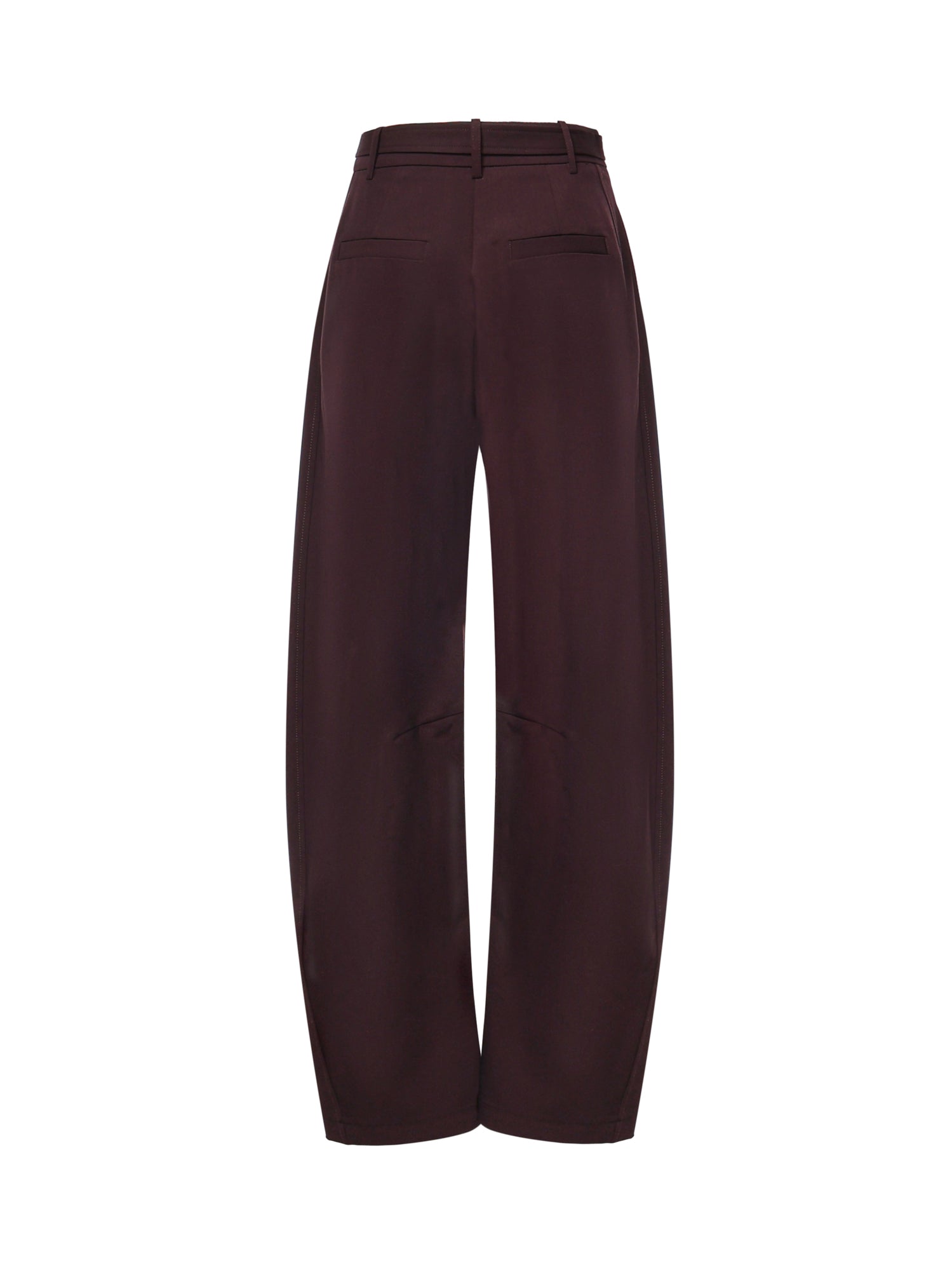 Pantaloni con cintura in misto viscosa 107201 A18ERR7 PINKO 