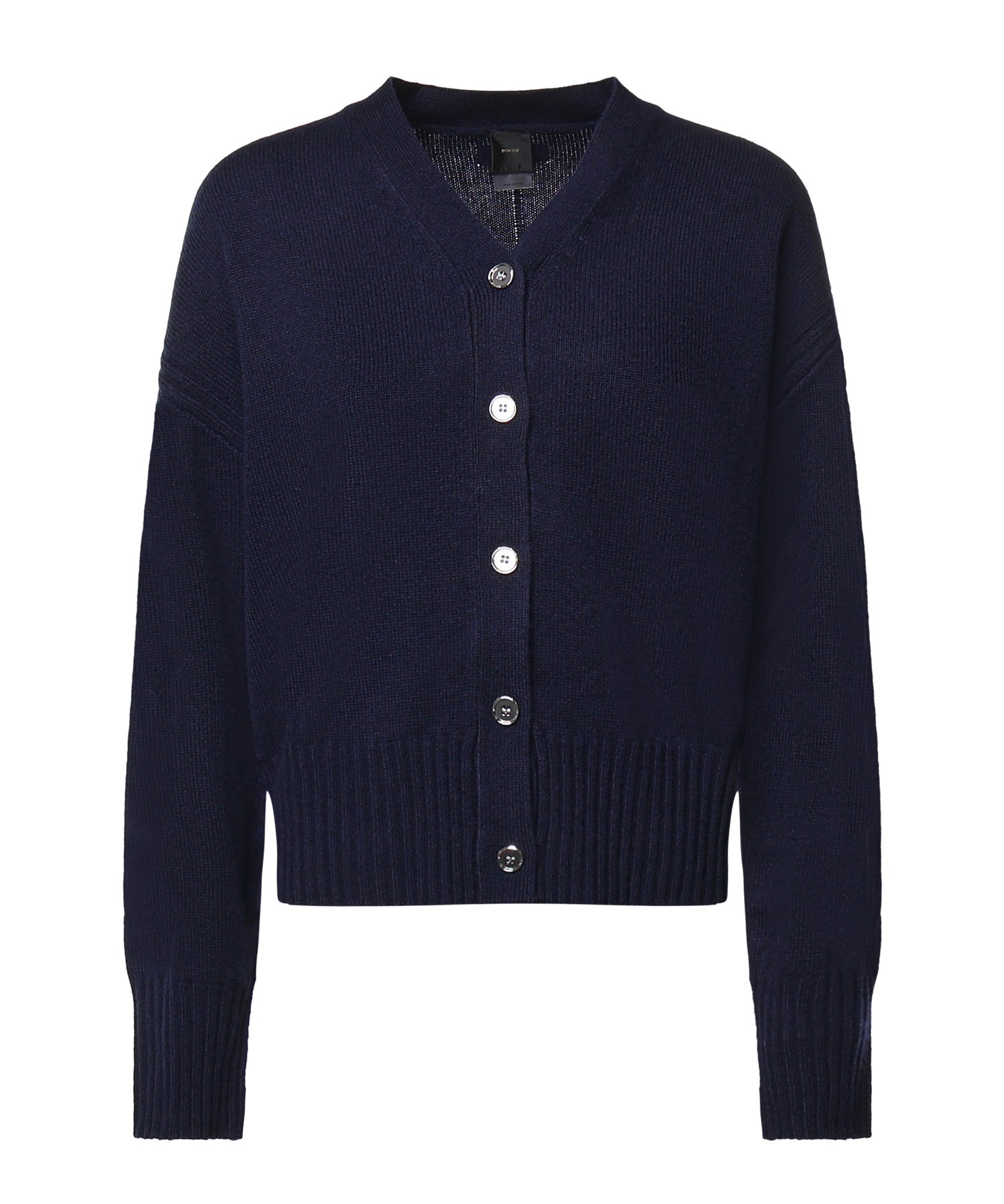 Cardigan in lana e cashmere 107212 A3G1G02 PINKO 