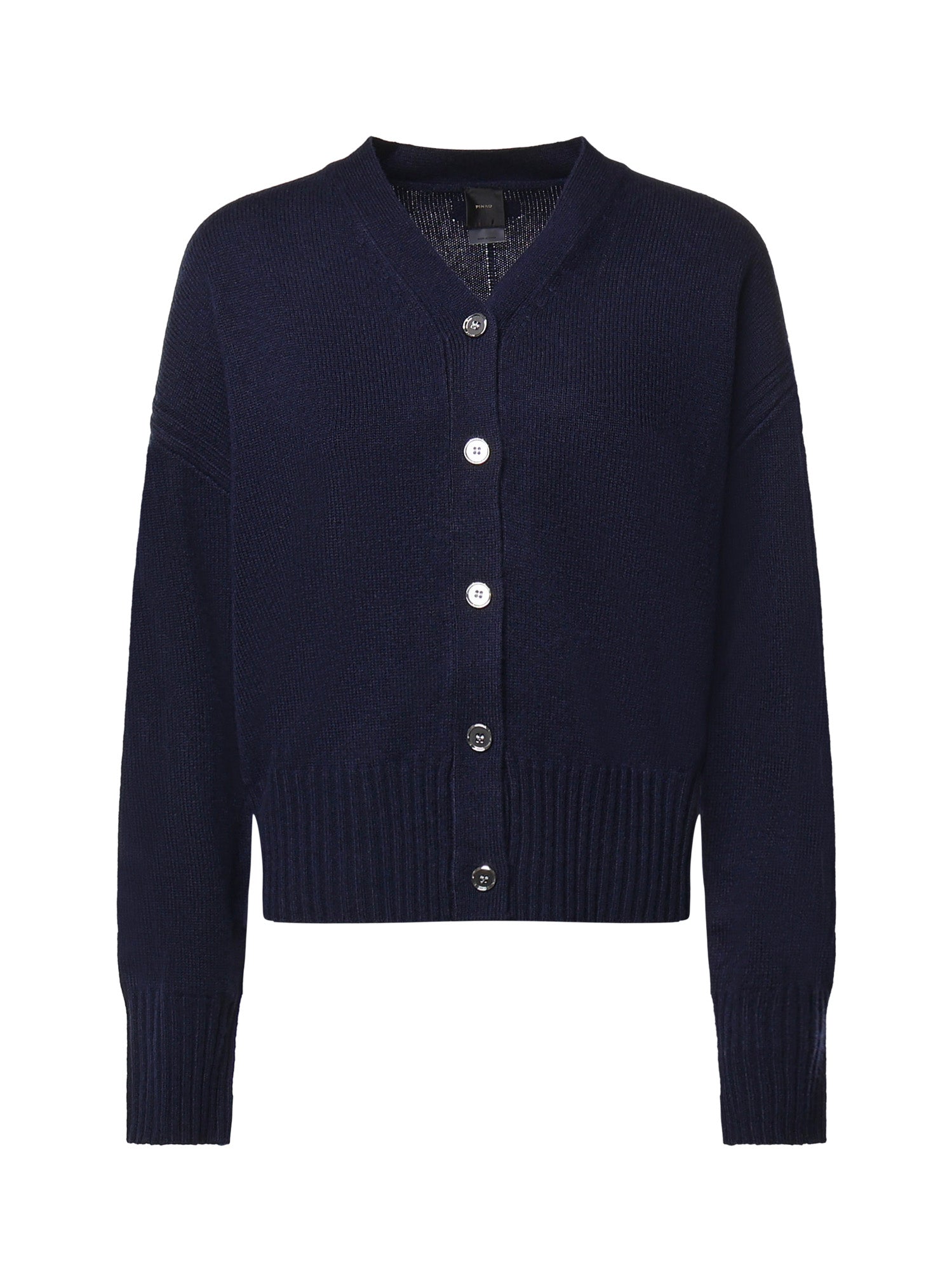 Cardigan in lana e cashmere 107212 A3G1G02 PINKO 
