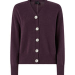 Cardigan in lana e cashmere 107212 A3G1W63 PINKO 