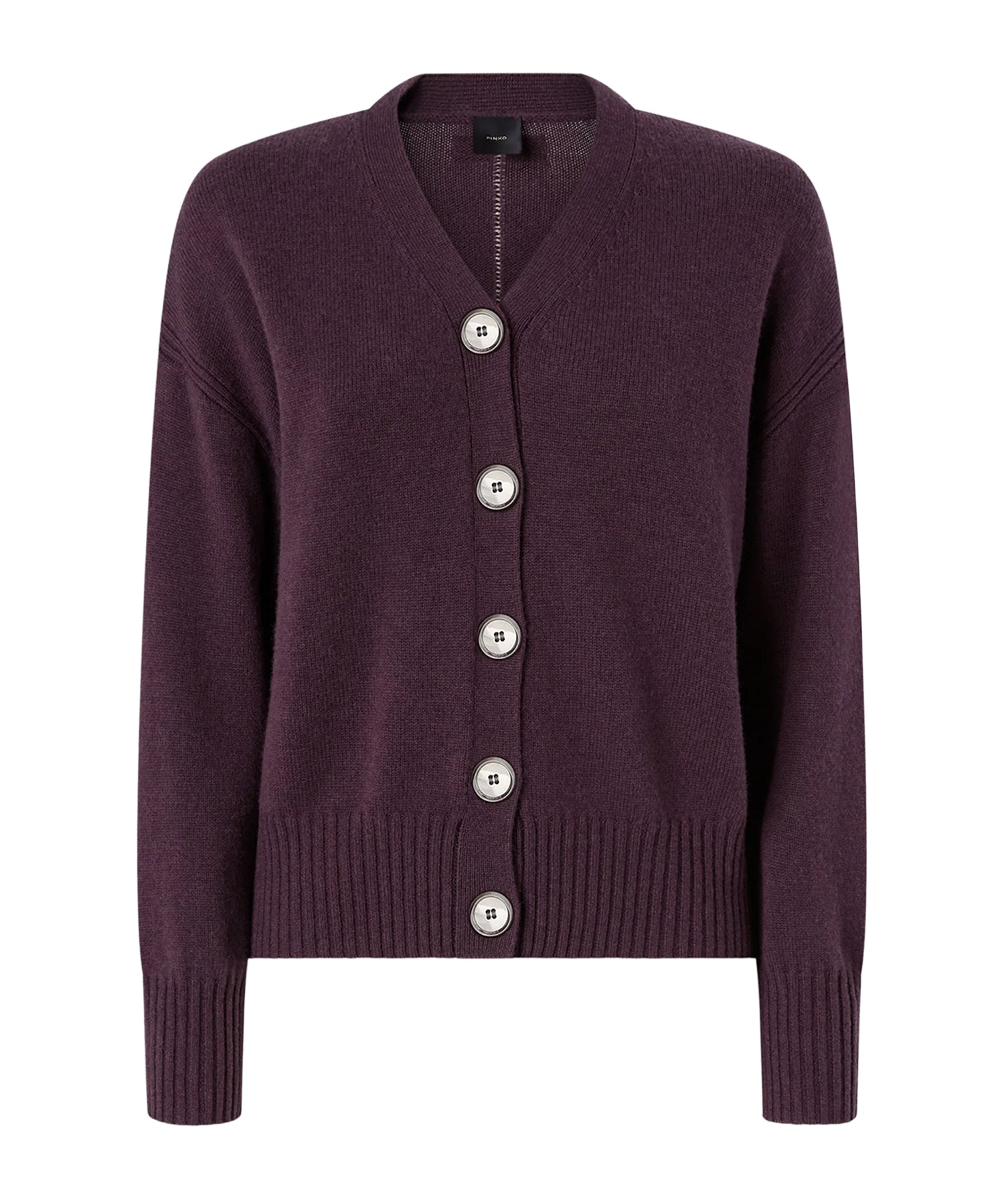 Cardigan in lana e cashmere 107212 A3G1W63 PINKO 