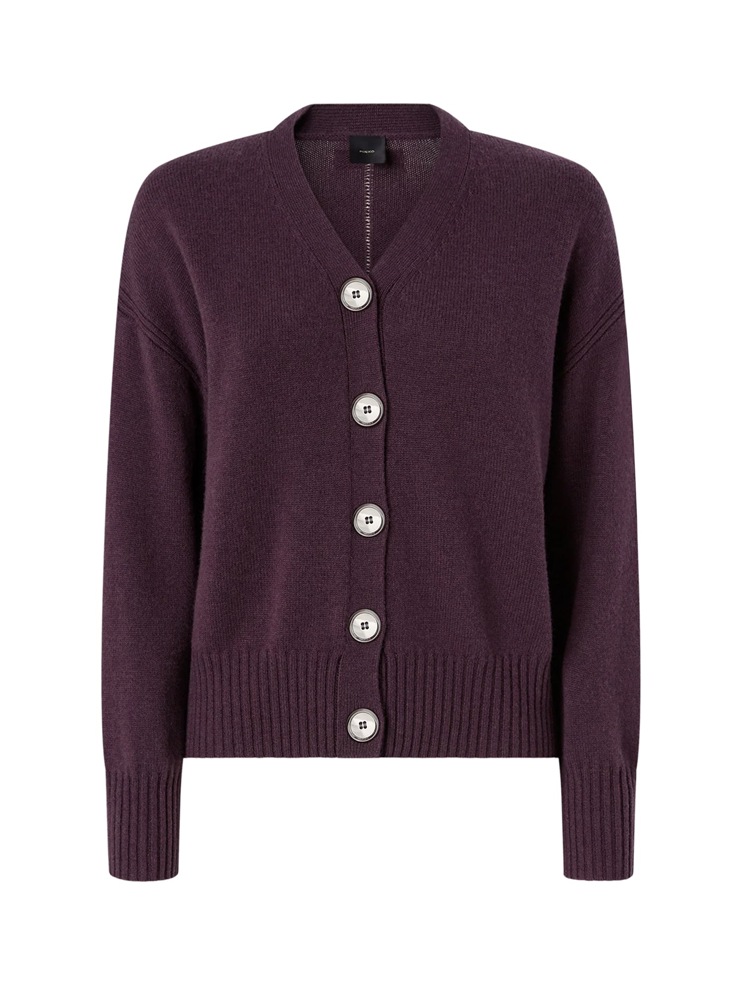 Cardigan in lana e cashmere 107212 A3G1W63 PINKO 