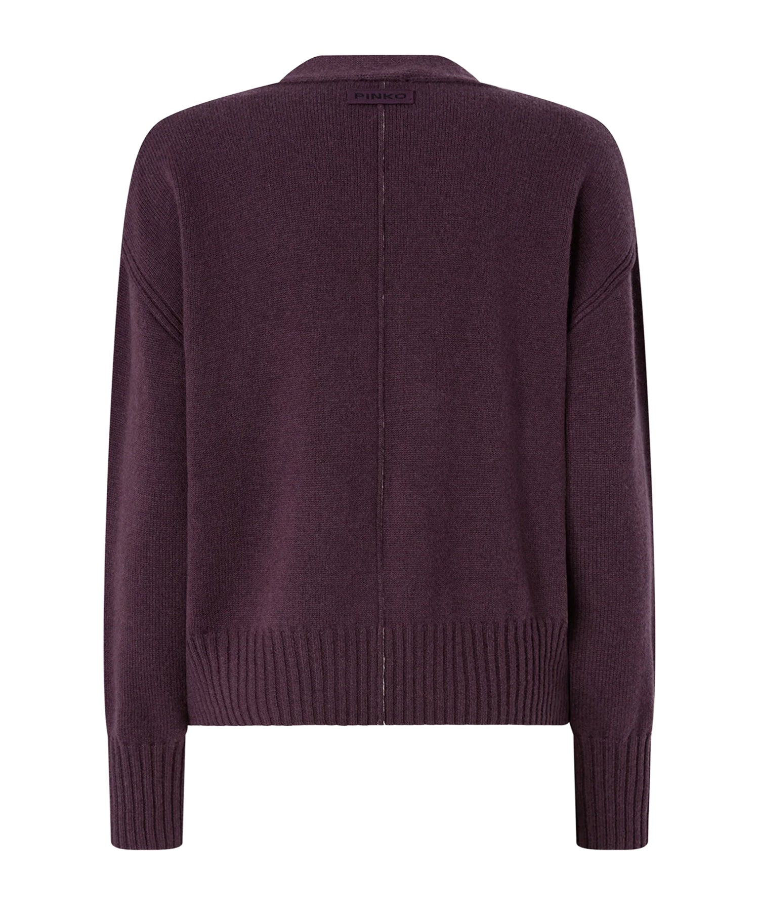 Cardigan in lana e cashmere 107212 A3G1W63 PINKO 