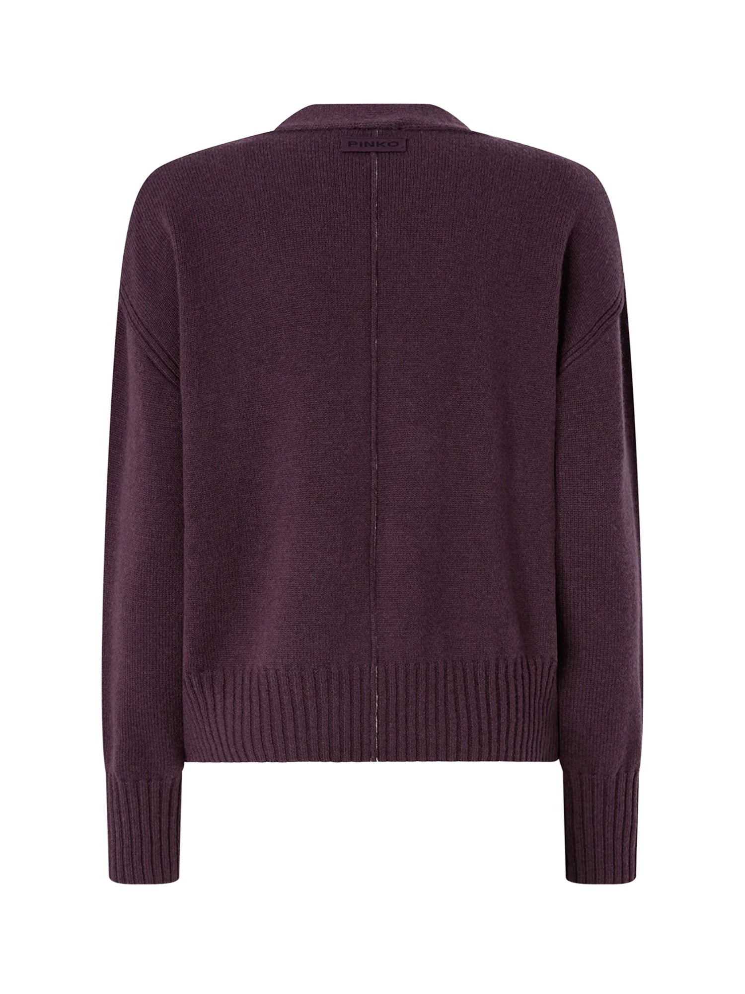 Cardigan in lana e cashmere 107212 A3G1W63 PINKO 