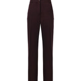 Pantaloni a palazzo in misto viscosa 107214 A18ERR7 PINKO 