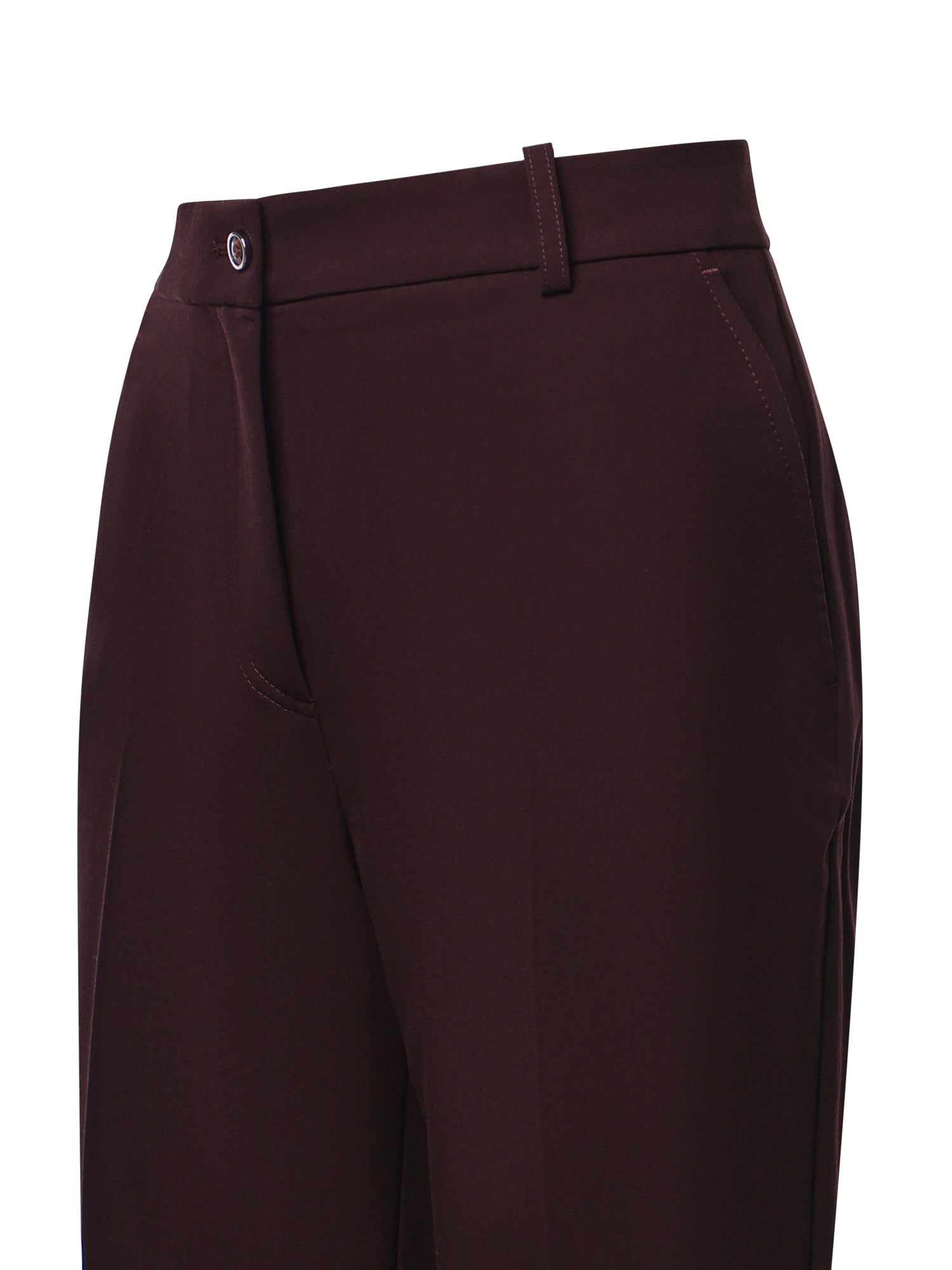 Pantaloni a palazzo in misto viscosa 107214 A18ERR7 PINKO 