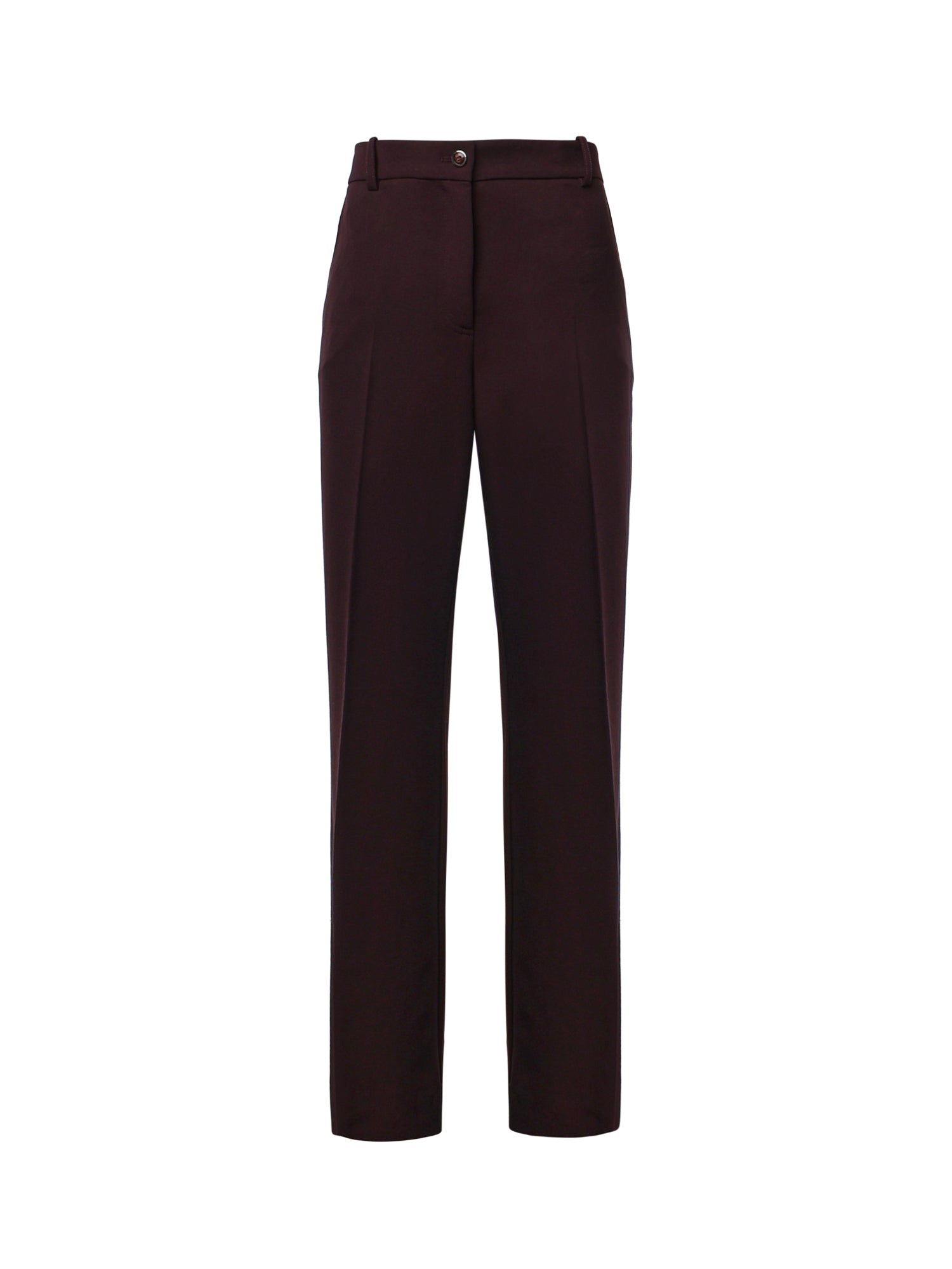 Pantaloni a palazzo in misto viscosa 107214 A18ERR7 PINKO 