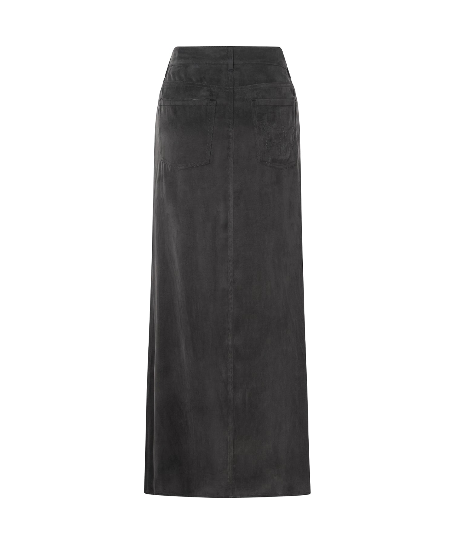 Gonna midi in lyocell e viscosa 107217 A3F8Z98 PINKO 