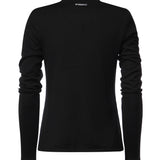 Maglia in lana merino 107246 A3FYZ99 PINKO 