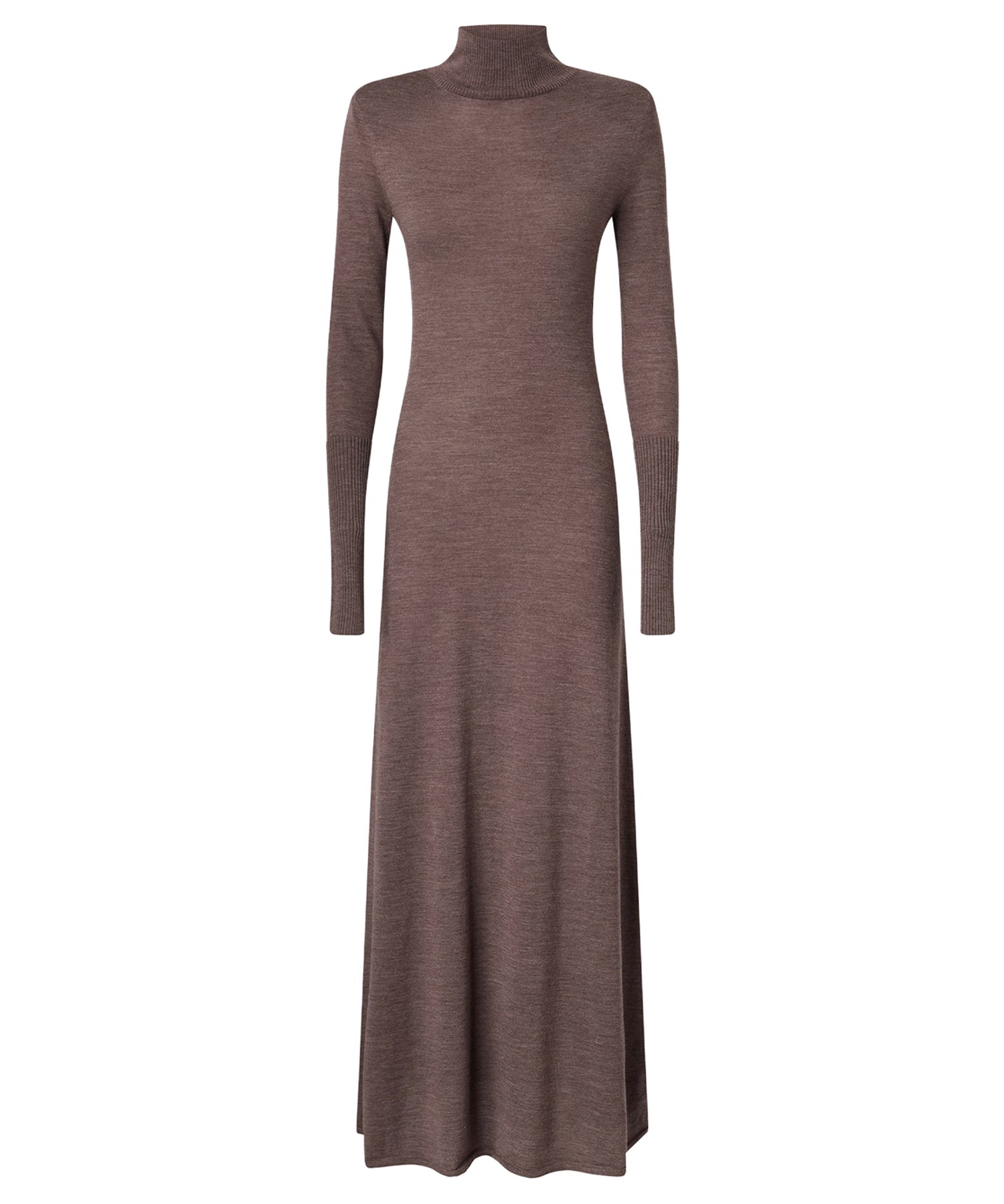 Abito lungo dolcevita in lana 107247 A3FYI66 PINKO 