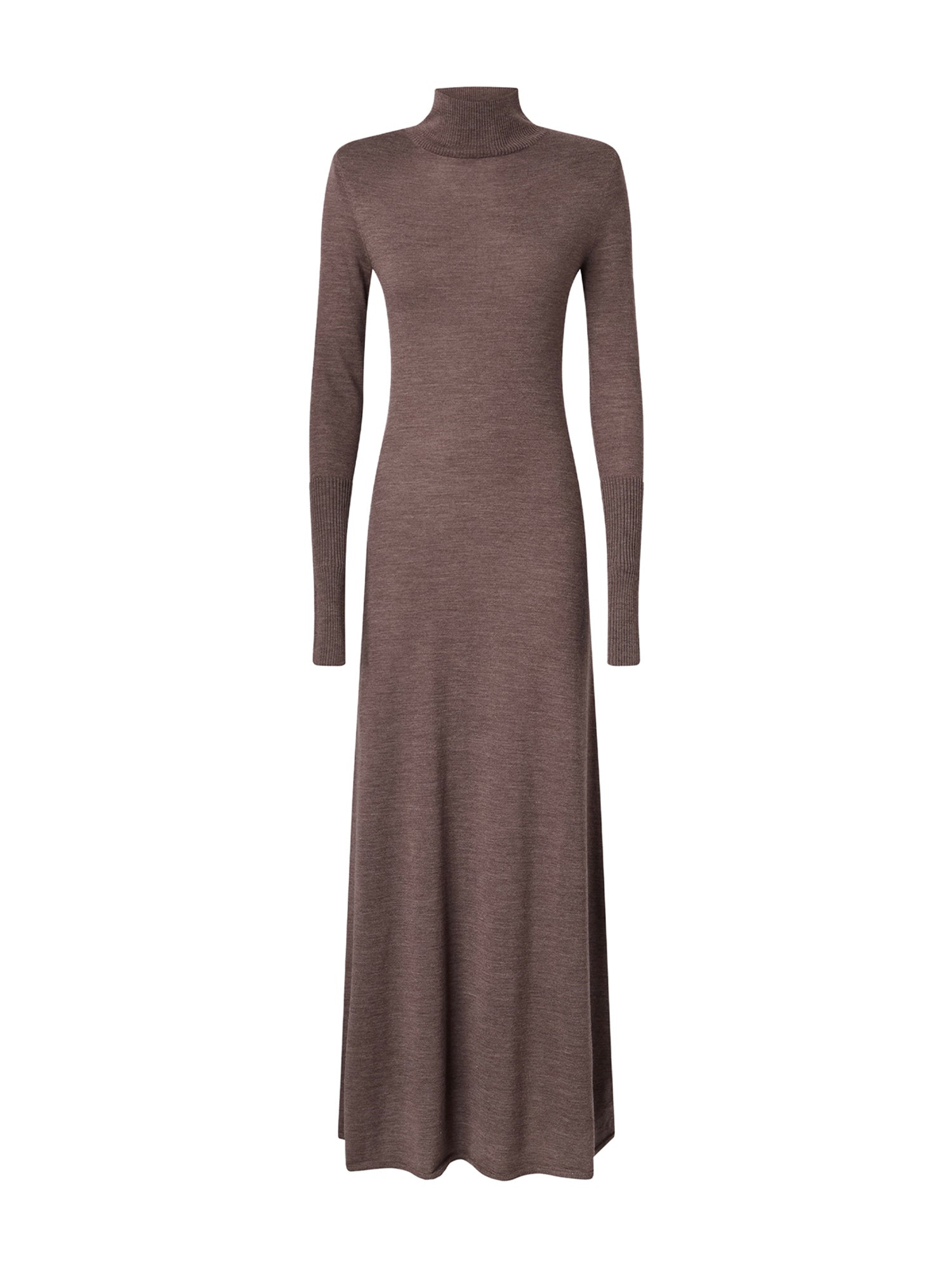 Abito lungo dolcevita in lana 107247 A3FYI66 PINKO 