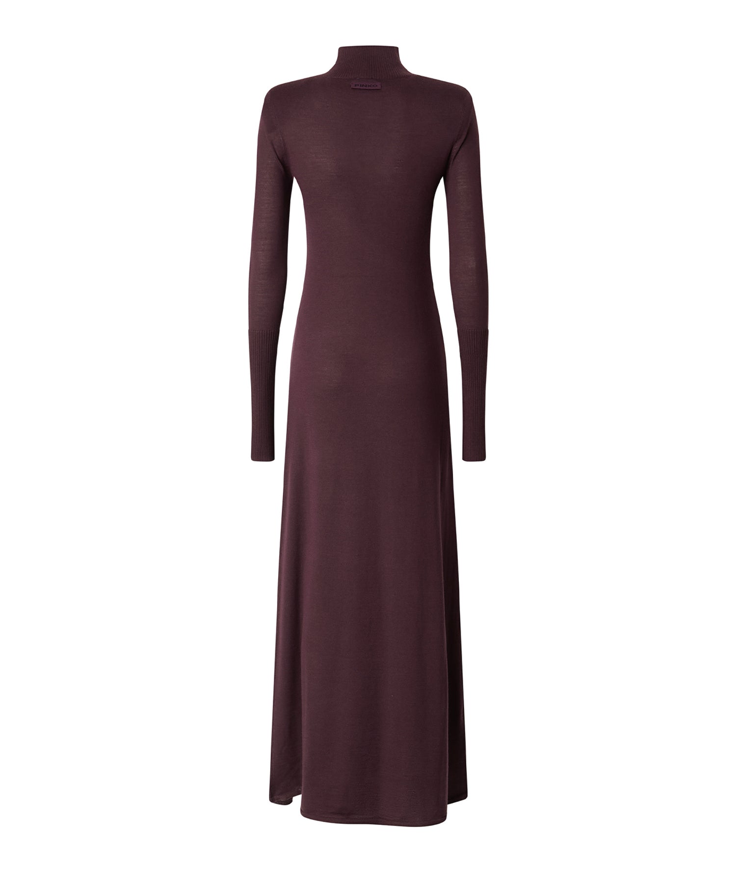 Abito lungo dolcevita in lana 107247 A3FYW63 PINKO 