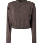Maglia senza maniche con cardigan integrato 107259 A3FYI66 PINKO 