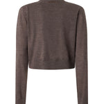 Maglia senza maniche con cardigan integrato 107259 A3FYI66 PINKO 