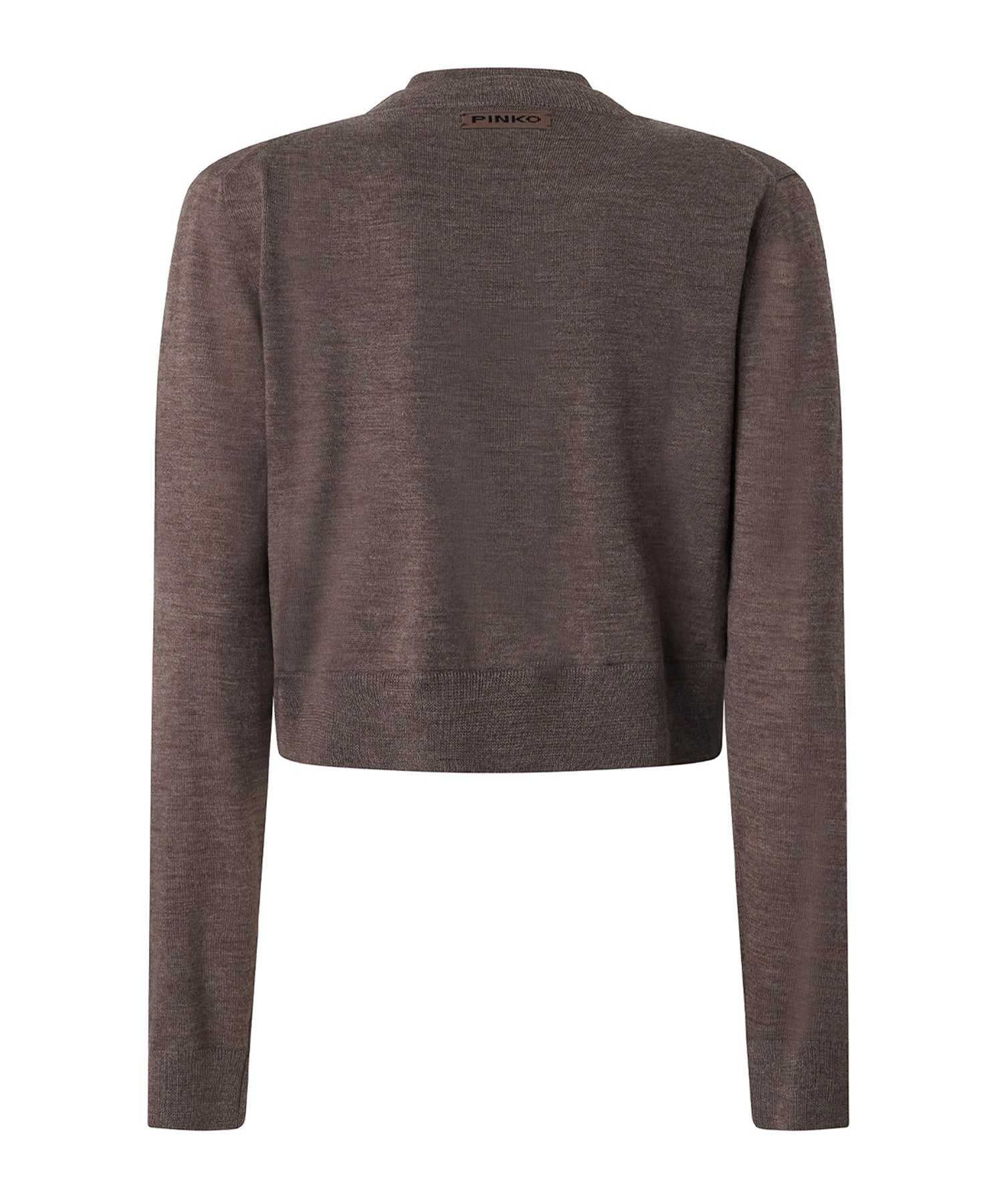 Maglia senza maniche con cardigan integrato 107259 A3FYI66 PINKO 