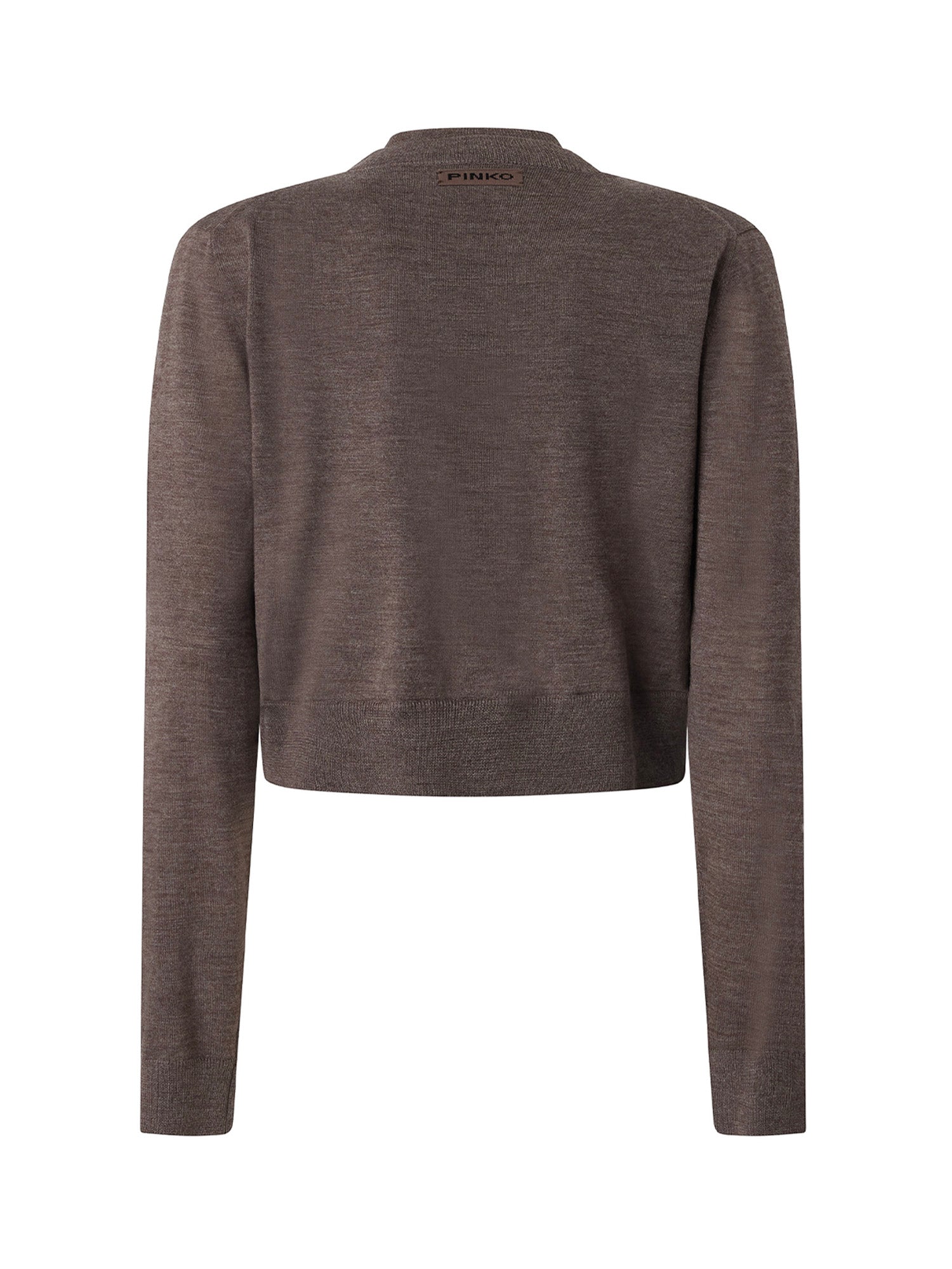 Maglia senza maniche con cardigan integrato 107259 A3FYI66 PINKO 