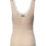 Canotta con scollo in pizzo 107266 A3I0I20 PINKO 
