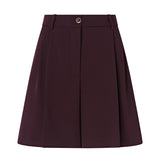 Shorts sartoriali svasati 107289 A18ERR7 PINKO 